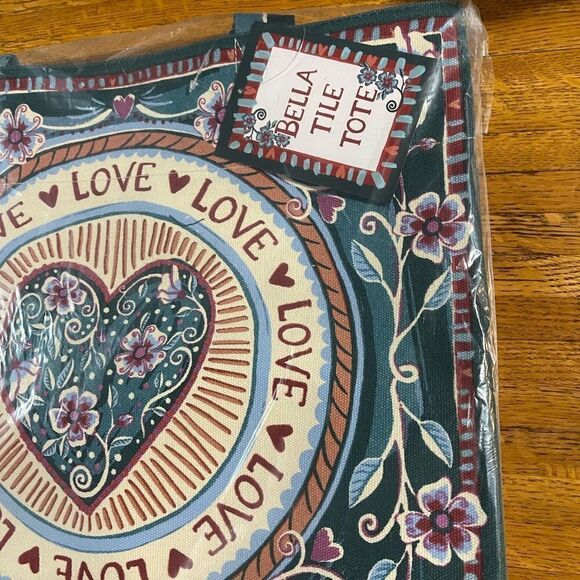 Brighton Bella Tile Tote NWT - Picture 5 of 10